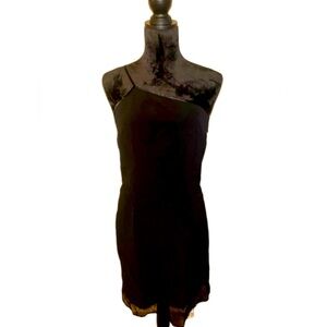 NWT Grace MMXX111 Black Asymmetrical One-Shoulder Mini Dress- size 4